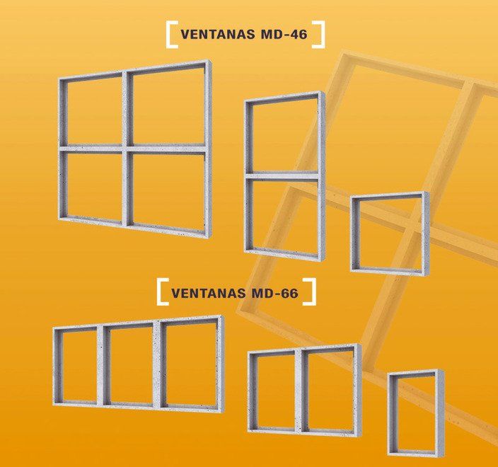 Ventanas MD 46 y MD 66