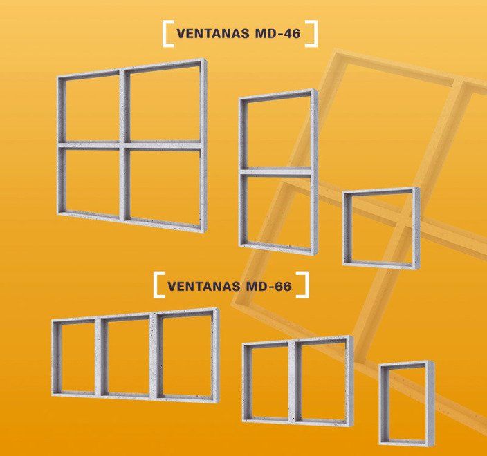 Ventanas MD 46 y MD 66