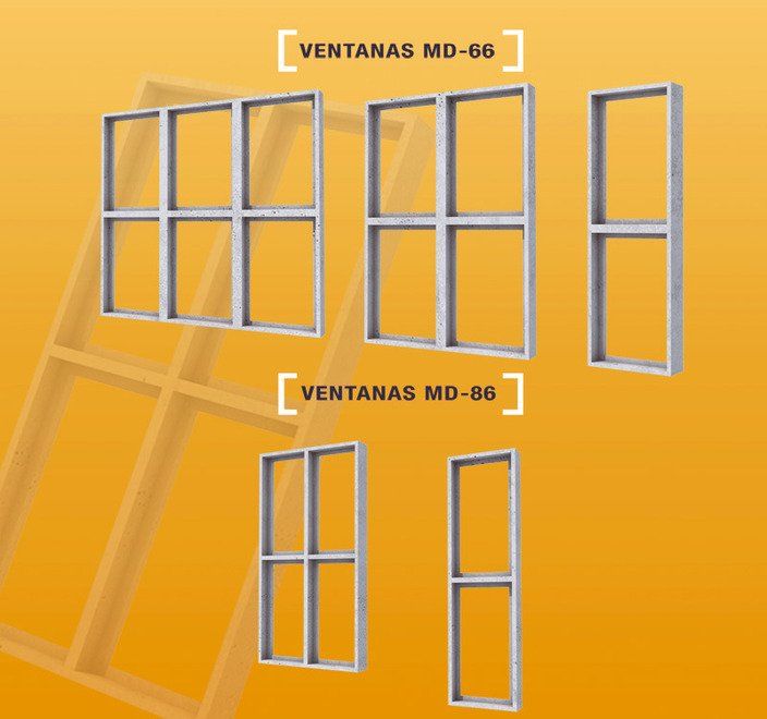 Ventanas MD 66 y MD 86