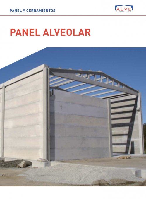 Panel alveolar de fachada